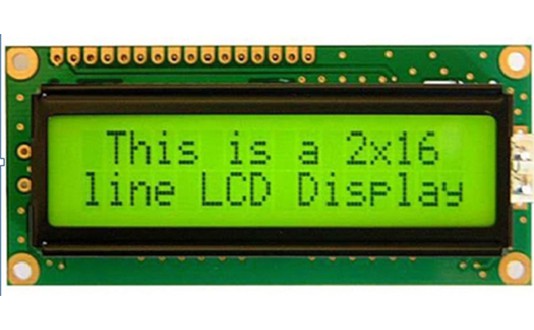 16x2 LCD Display