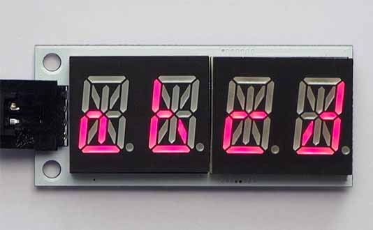 Alphanumeric LED