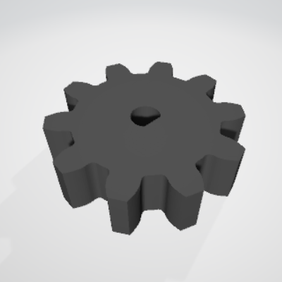 /resources/mecko/parts/6mm thick gear 10T to 3mm motor d shaft