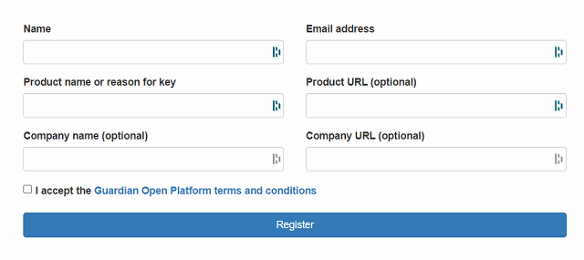 Guardian register